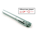 Pearl Gray Laser Pointer w/ Shapes